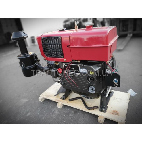 Двигун дизельний ДМТЗ ZS1100BNM преміум збірки максимальною потужністю 16-18 к.с, водяне охолодження, генератор, вага 170 кг, для мототрактора, мотоблока, трактора